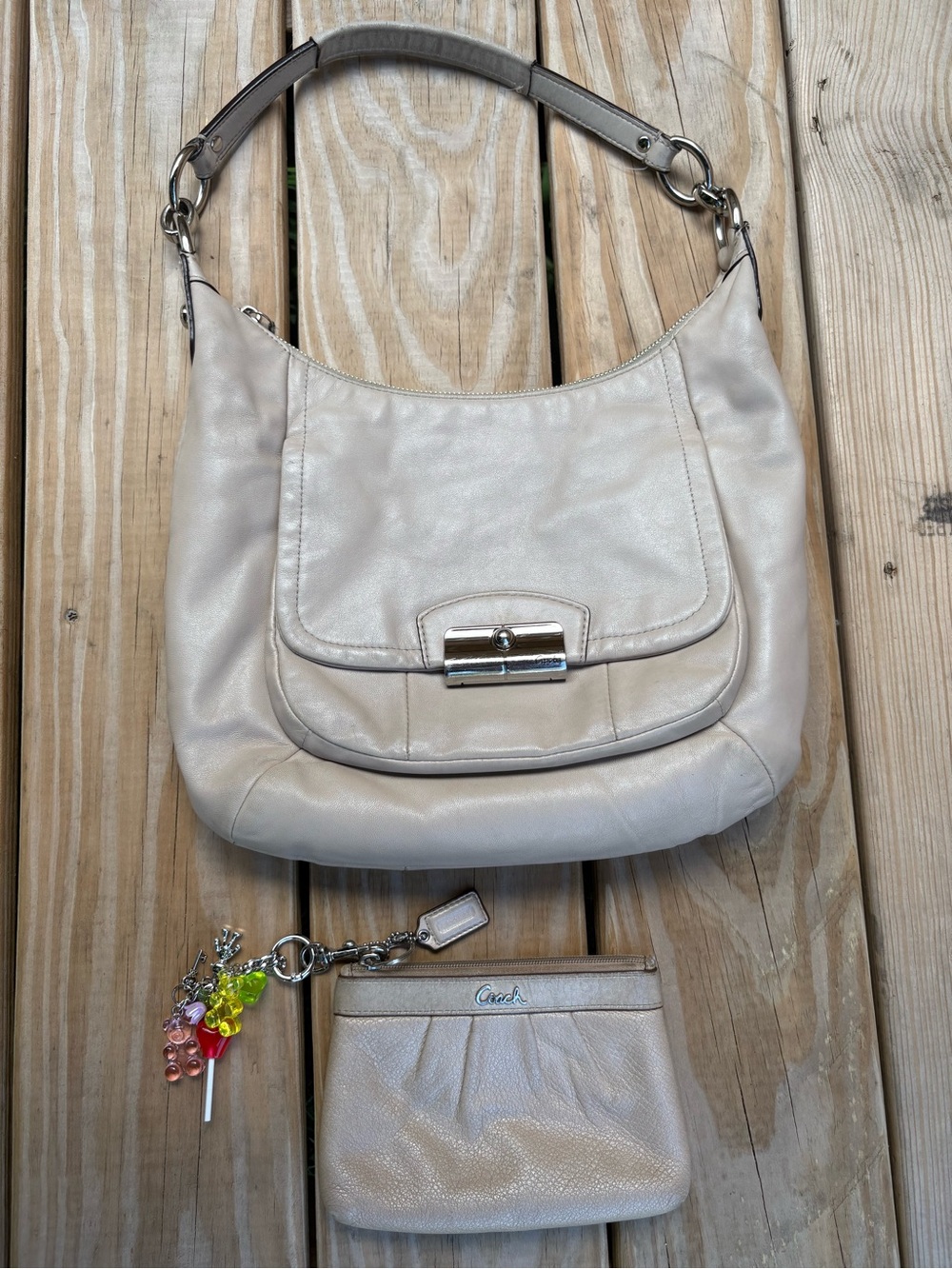 Coach Kristen Hobo Bag and Wallet/Clutch